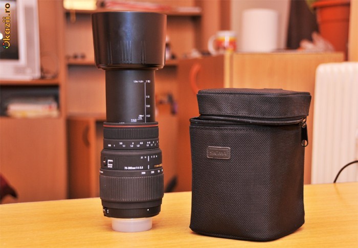Obiectiv Sigma 70-300mm, Montura Nikon foto mare