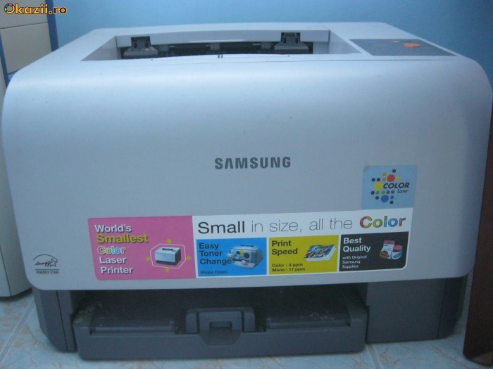 Vand Imprimanta Samsung CLP-300 defecta!!!! foto mare