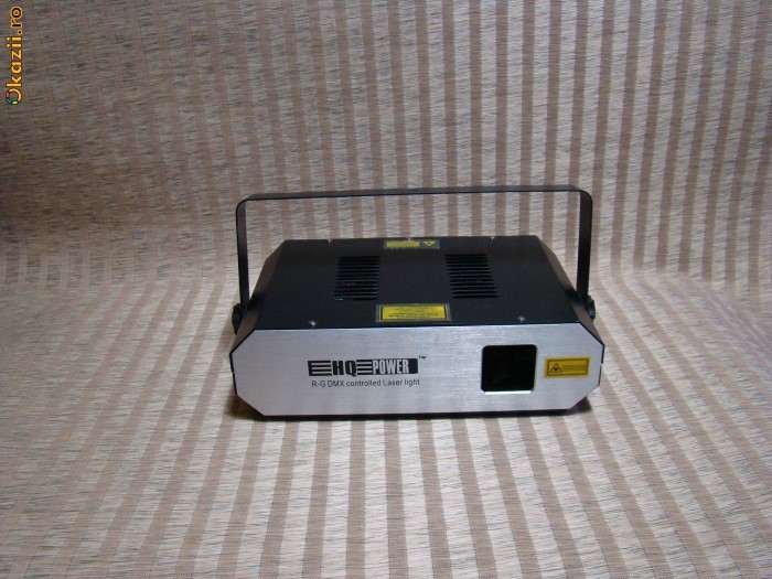 Joc de lumini laser disco EHQ POWER R-G DMX controlled Laser light foto mare