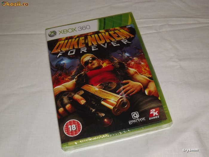 Joc Xbox 360 - DUKE NUKEM FOREVER - sigilat - original - PAL foto mare