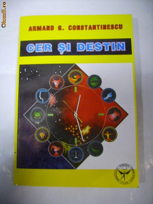 CER SI DESTIN - ARMAND G. CONSTANTINESCU -1999 foto mare