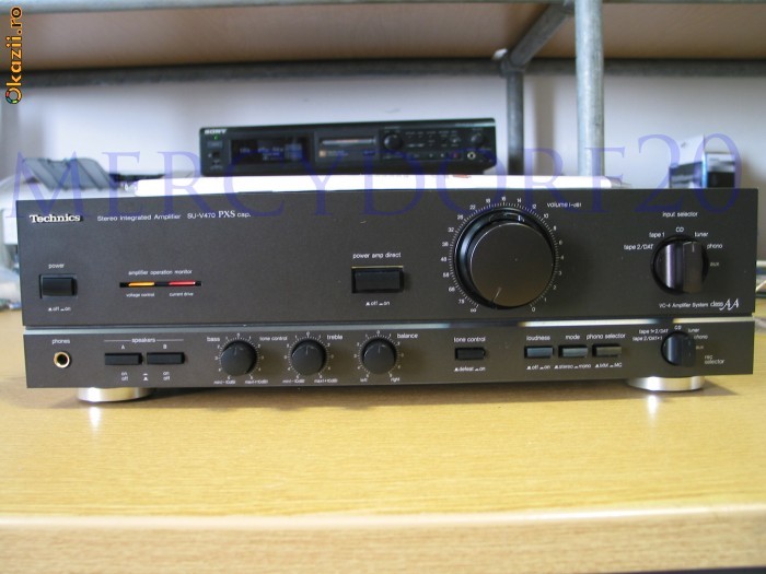 Amplificator stereo Technics SU-V470 PXS foto mare