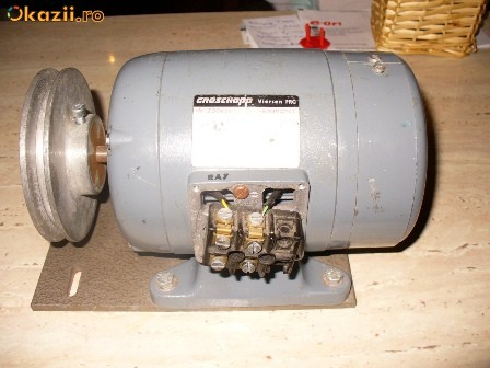 Motor curent continuu Groschopp 180V DC 100W foto mare