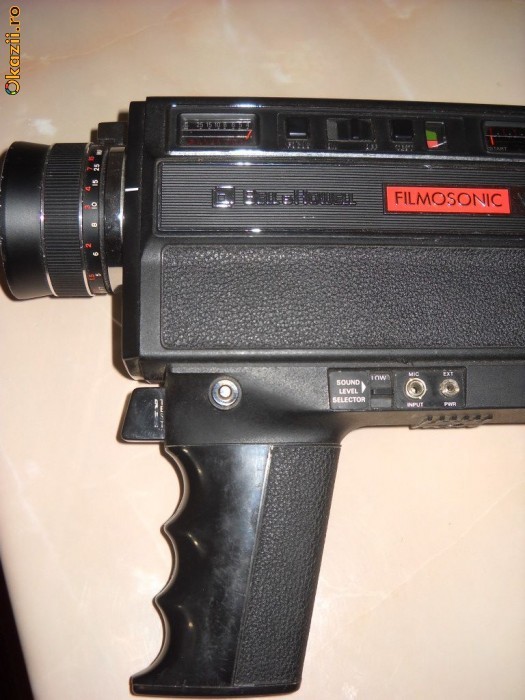 CAMERA DE FILMAT BELL &amp;  HOWELL foto mare