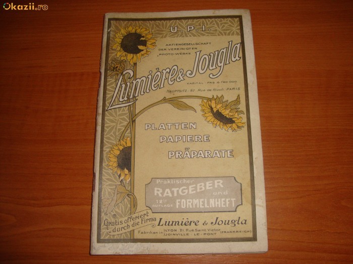 Lumiere&Jougla,carte veche fotografica. foto mare