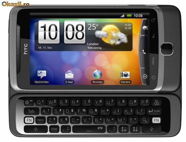 HTC Desire Z (s-a vandut in afara okazii.ro ) foto mare