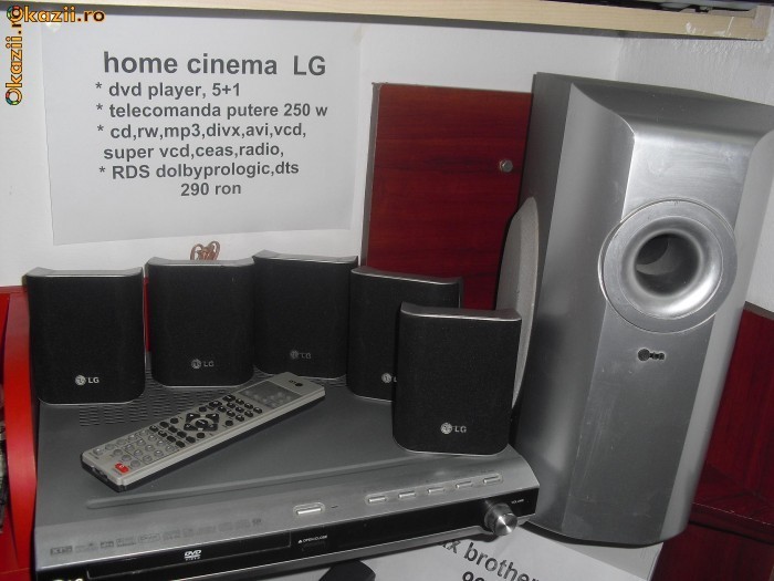 Sistem 5.1 LG cu DVD player foto mare