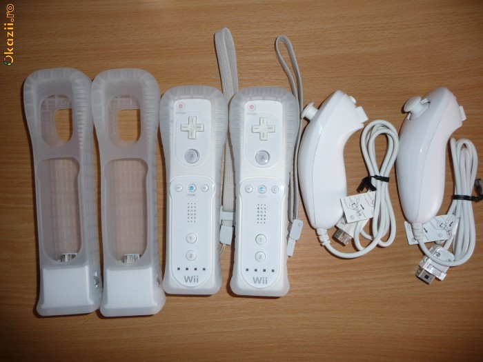 Nintendo Wii modat + accesorii pt 2 persoane foto mare