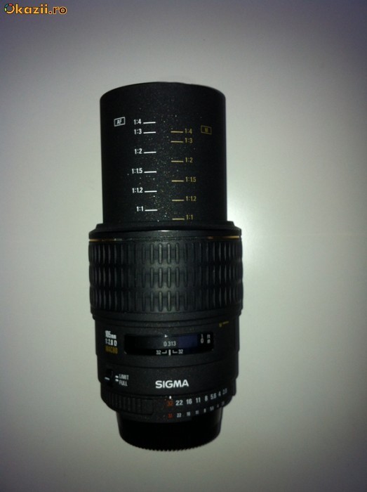 Sigma 105mm Macro D F2.8 pt Nikon foto mare