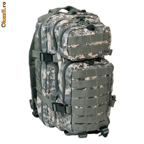 Rucsac tactic US asalt 25 camuflaj AT-Digital foto mare