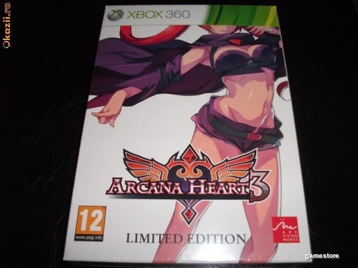 Arcana 3 Limited Edition, XBOX360, original si sigilat, 99 lei(gamestore)! NOU! foto mare