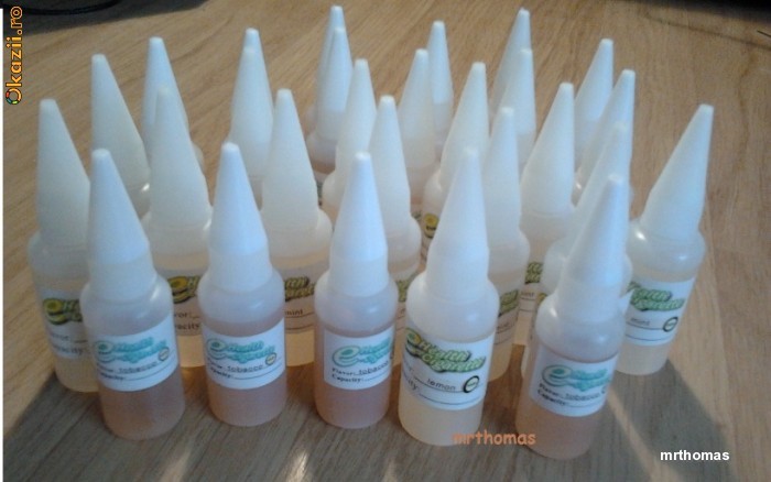 Lichid pentru Tigara Tigare Electronica cu diverse Arome - sticluta sticlute 20 ml - Livrare rapida in toata tara sau Predare personala Bucuresti foto mare