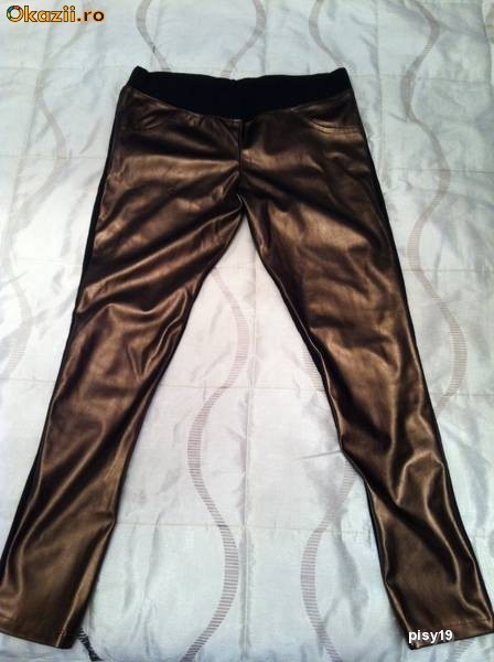 PANTALONI / COLANTI CU PIELE,SUPER SEXI!PRET REDUS! foto mare