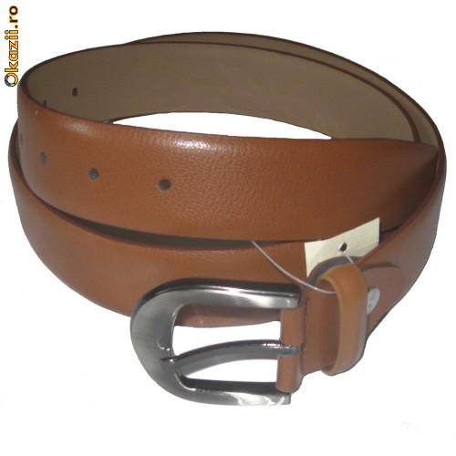 Curea Antonello Serio Smart Casual, maro [Cod: OLCA004] foto mare