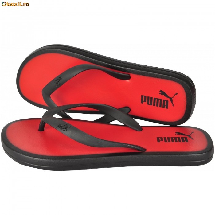 Slapi barbati Puma Tropi Cat Rubber Thong 34809003 - Id: 6620 foto mare