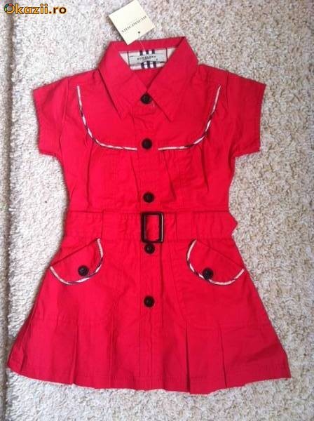 ROCHIE, ROCHITA  BURBERRY NOUA, ROSIE, FRUMOASA 2-3  ANI foto mare