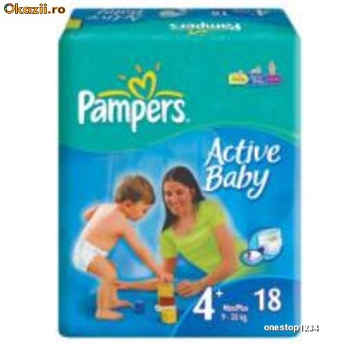 Scutece Pampers Junior Regular (18) foto mare
