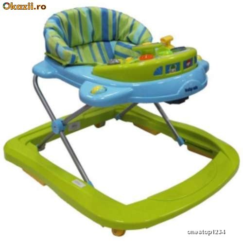 Premergator cu jucarie muzicala Baby Mix Tundra foto mare