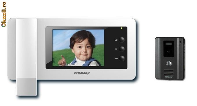 Kit videointerfon / video interfon COMMAX CDV-50N/DRC-40CK foto mare