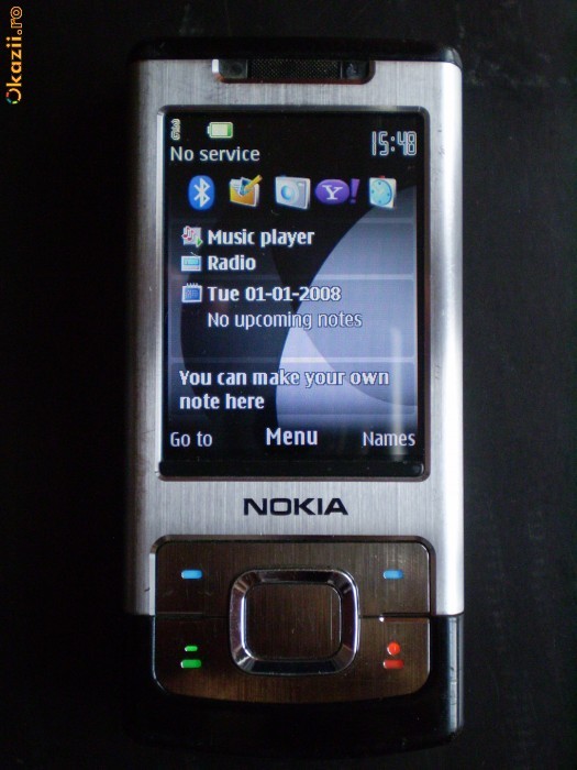 Nokia 6500 slide foto mare
