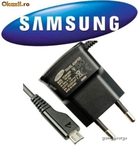 INCARCATOR SAMSUNG Galaxy Mini S5570 INCARCATOR SAMSUNG ORIGINAL MUFA microUSB MICROUSB PRODUS NOU foto mare INCARCATOR SAMSUNG Galaxy Mini S5570 INCARCATOR SAMSUNG ORIGINAL MUFA microUSB MICROUSB PRODUS NOU foto mare