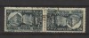 ***Timbre - Bloc de 2 val. 7 lei - 1947***