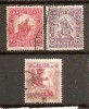 Timbre Ungaria 1916-1917/*183-185 (ajutor de razboi)