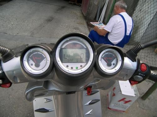 vand scuter Malaguti phantom 250cc foto mare