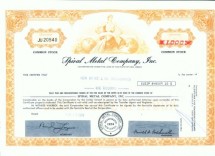 112 Certificat actiuni SUA - perforat -pentru colectionari foto
