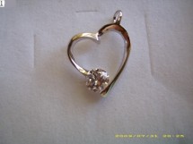 material de argint925 cu pandativ de zirconiu. foto