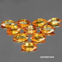 LOT SAFIR NATURAL  ORANGE foto