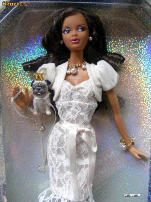 Colectia Birthstone Beauties - Miss Pearl (June) Barbie 2007 foto mare