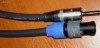 Speakon/jack(1/4TRS), 2p, 2 x6mm, 1,5m Sommer
