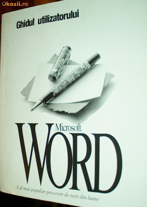 Microsoft Word, Manual Original foto mare