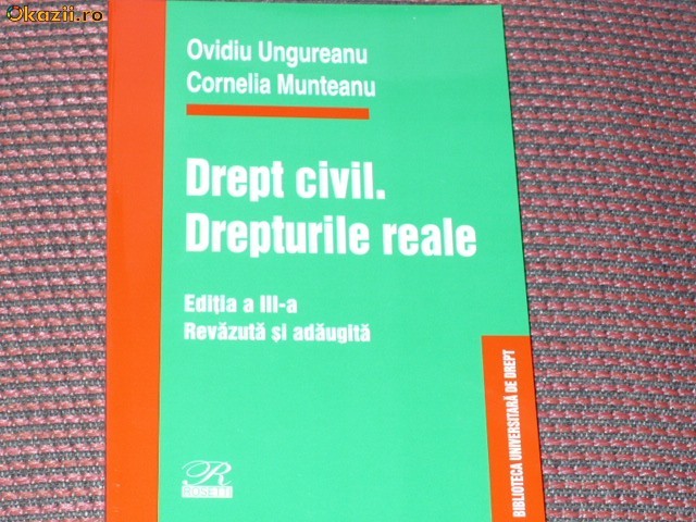 Drept Civil. Drepturile reale foto mare