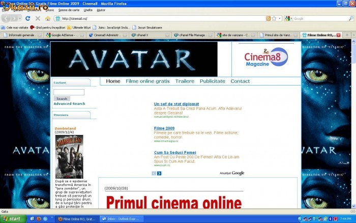 Site de vanzare www.cinema8.ro foto mare