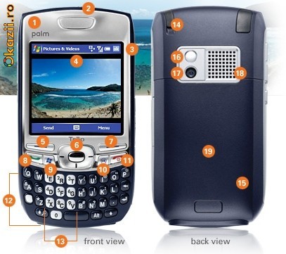 Palm treo 750 foto mare