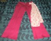 Pantaloni retro evazati cu esarfa, size 36