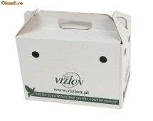 ACCESORII-COLUMBOFILE - Cutie transport porumbei 21x27x15cm foto