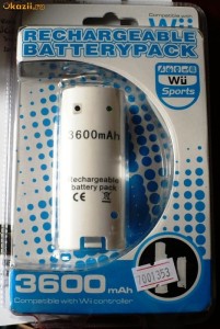 BAterie NINTENDO WII 3600 mAh cu incarcator usb separat foto