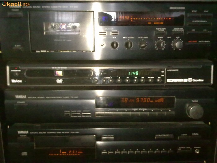 DVD RECORDER TEVION--HDD 80GB foto mare
