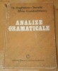 ANALIZE GRAMATICALE - ANGHELESCU TEMELIE. S. CONSTANTINESCU
