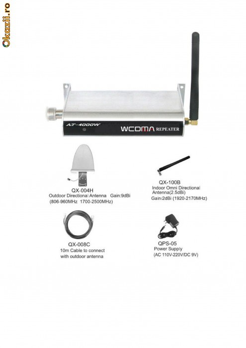 Repetor 3G WCDMA orice operator foto mare
