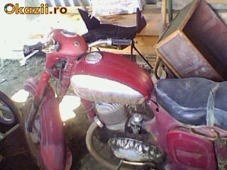motocicleta de colectie Jawa 250 foto mare