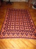 Macat traditional, patura brodata manual