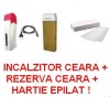 APARAT INCALZIT CEARA - KIT EPILARE - SET EPILAT - APARAT PENTRU CEARA - DEPILATOR - INCALZITOR CEARA + CARTUS CEARA + H