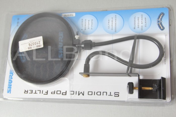 Shure PS- 6 Popper stopper Filtru Microfon Pop Rap Hip Hop Media si are 4 Straturi de panza Gama Professional foto mare Shure PS- 6 Popper stopper Filtru Microfon Pop Rap Hip Hop Media si are 4 Straturi de panza Gama Professional foto mare