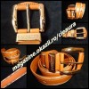 CUREA BARBATEASCA PIELE ECOLOGICA MARO DESCHIS IMPRIMEU FIRMA BRAND BURBERRY LONDON ESTABLISHED 1856 CATARAMA PAFTA METALICA AURIE CURELE BARBATI