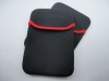 HUSA PROTECTIE PENTRU TABLETA 7 NEOPREN NEGRU / ROSU ANTISOC - NOUA