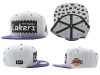 NOU - NEW sapca GRI + MOV LA LAKERS - LOS ANGELES sapca NEW ERA fullcap Snapback full cap ( Marime Reglabila) sa348